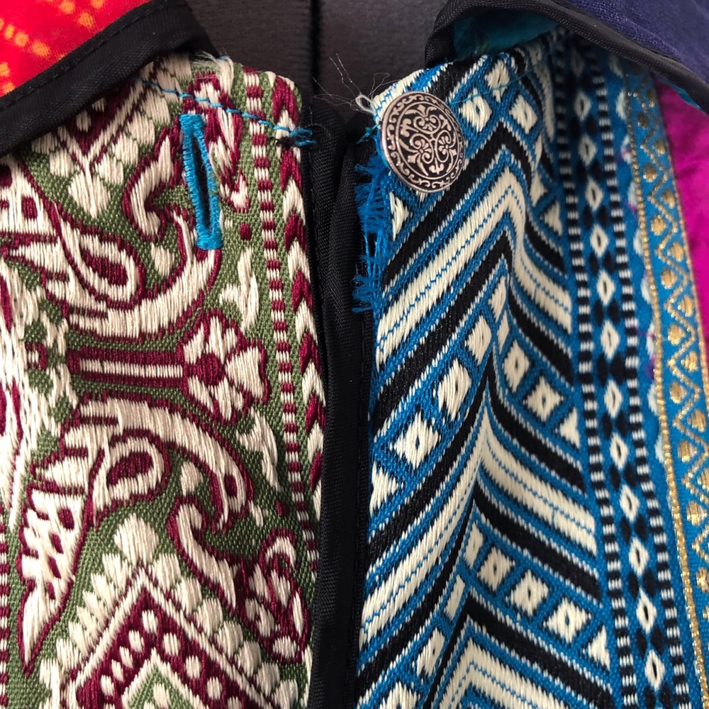 Vintage David Brooks Quilted Patchwork Jacket Sz … - image 8